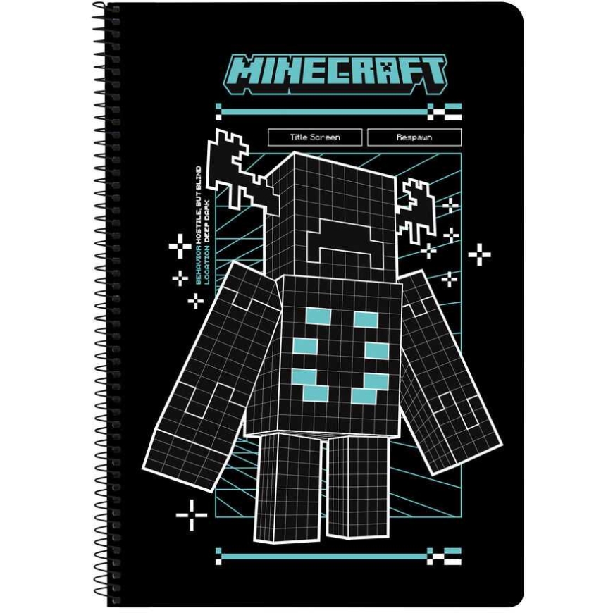 Safta Minecraft Screen assorted A4 notebook
