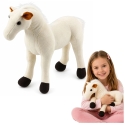 Lean Toys Pliušais zirgs 40 cm × 37 cm Lean Toys Pliušais zirgs 40 cm × 37 cm