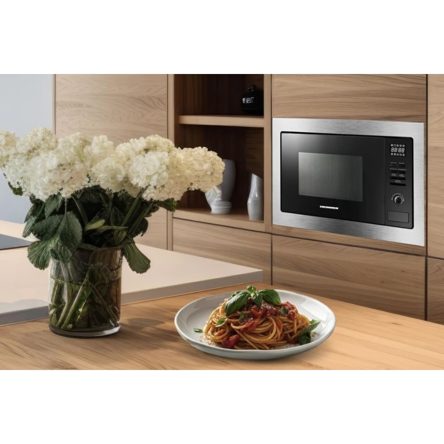 Integreeritav mikrolaineahi 900W, 20L HMW-MDBI25GDIX HEINNER – 3