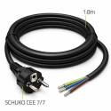 Qoltec SCHUKO CEE 7/7 maitinimo kabelis 3x1.50 mm² 1.8 m Qoltec SCHUKO CEE 7/7 maitinimo kabelis 3x1.50 mm² 1.8 m