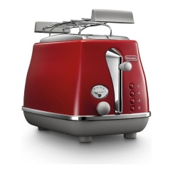 De’Longhi Icona Capitals 6 2 šķēle (-s) 900 W Sarkans