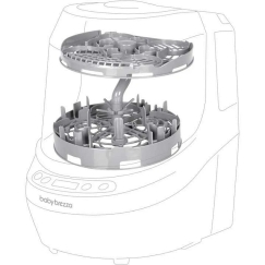 BABY BREZZA BUTELIUKŲ PLOVYKLOS WASHER PRO STOVAS PIENTRAUKIUI