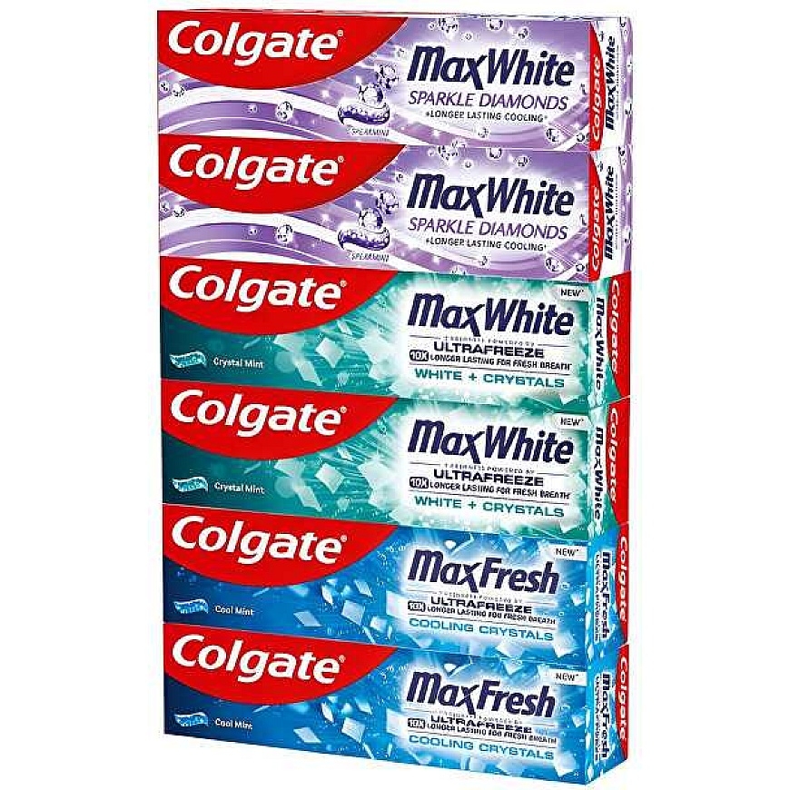Colgate Toothpaste Max Mix 6 x 75 ml