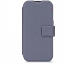 Decoded Textured Silicone Removable Case-Wallet with MagSafe for iPhone 17 Pro Max – Blue