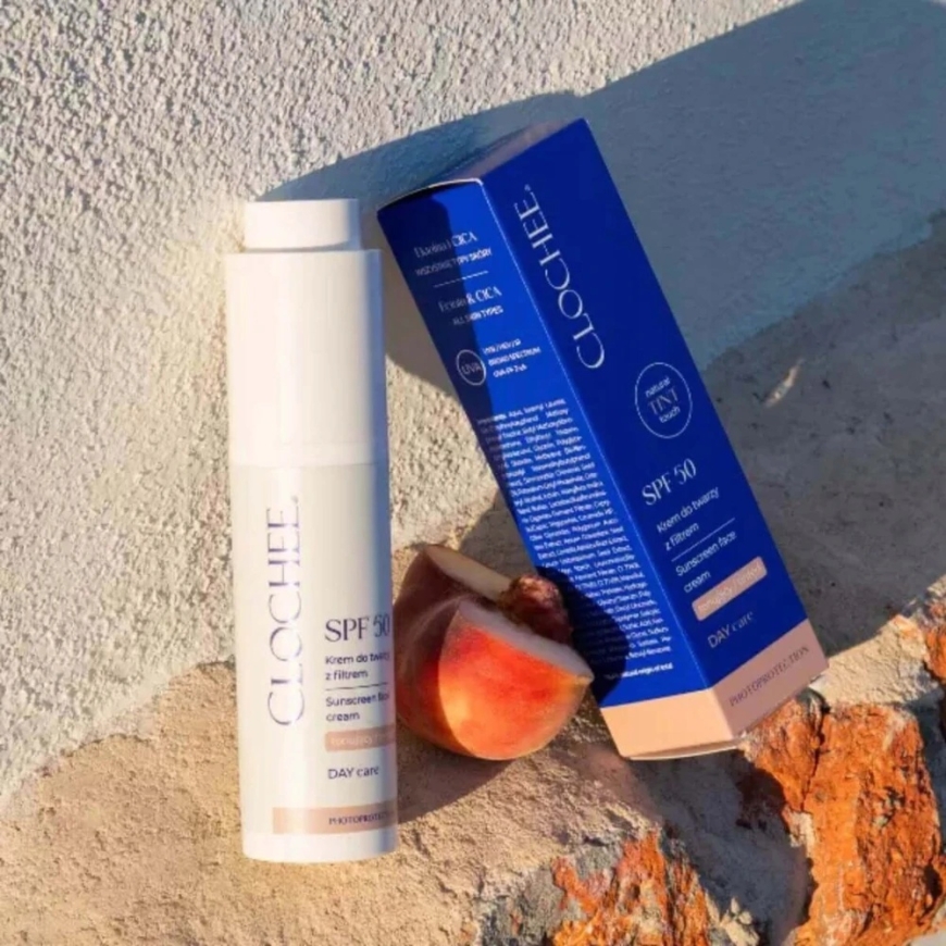 Clochee Tonuotas veido kremas su SPF50 50 ml – 3