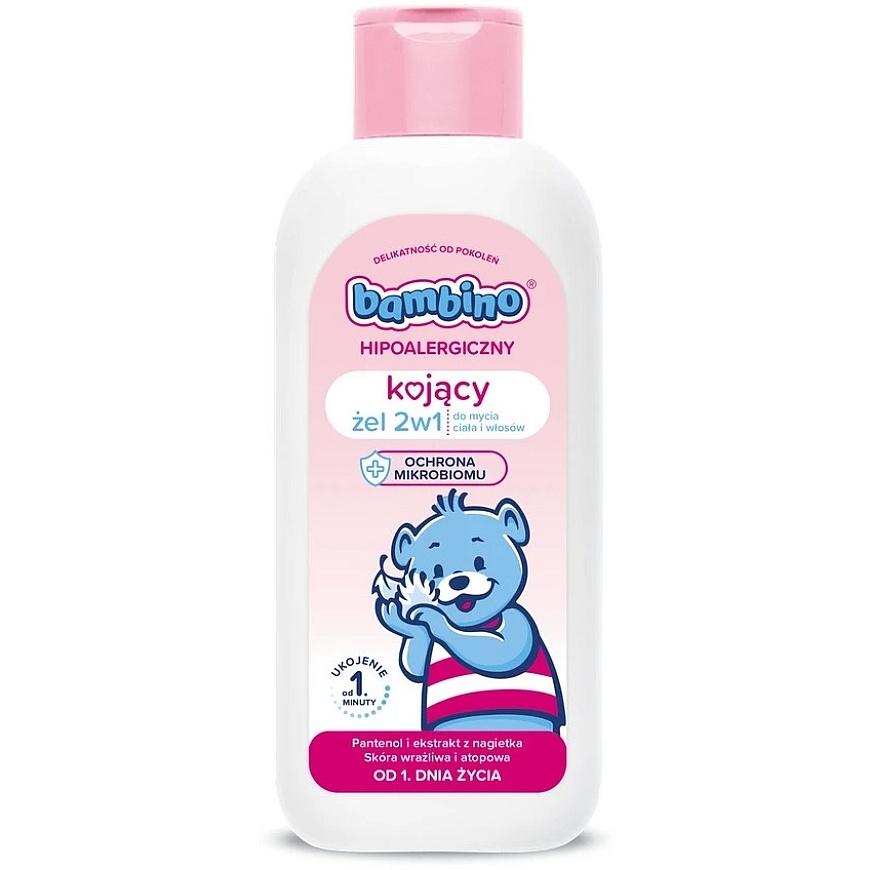 Bambino Kojējošs gēls 2in1 ķermeņa un