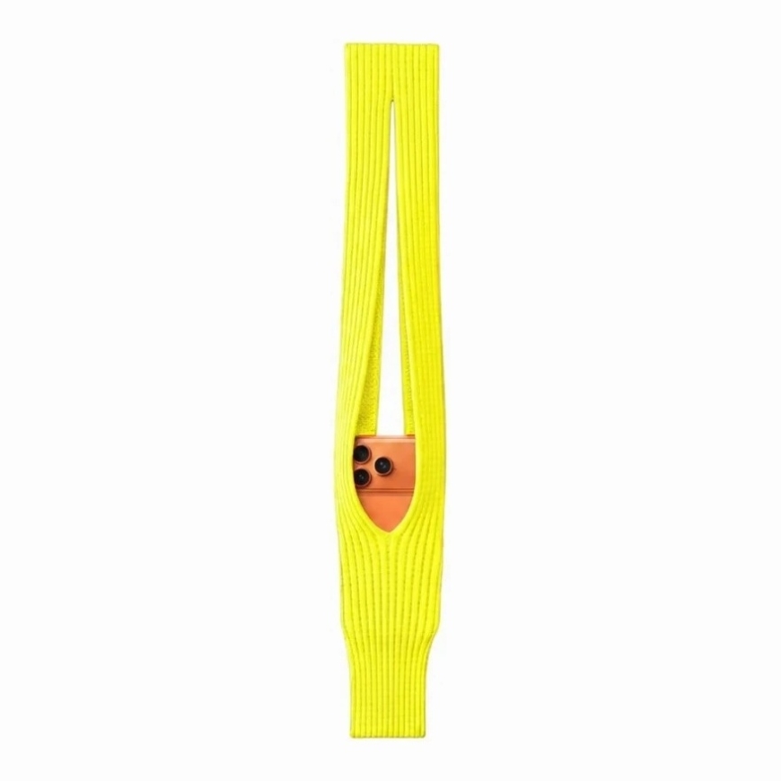 MACHINO iPhone Case Sock SHORT SIZE (40cm) Yellow – 2