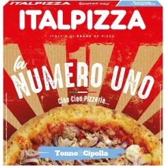 Замороженная пицца ITALPIZZA, La Numero Uno Tonno e Cipolla, 435 г