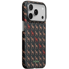 PITAKA Edge Case Happiness Rides In do iPhone 17 Pro Max / 18 Pro Max musta kylin