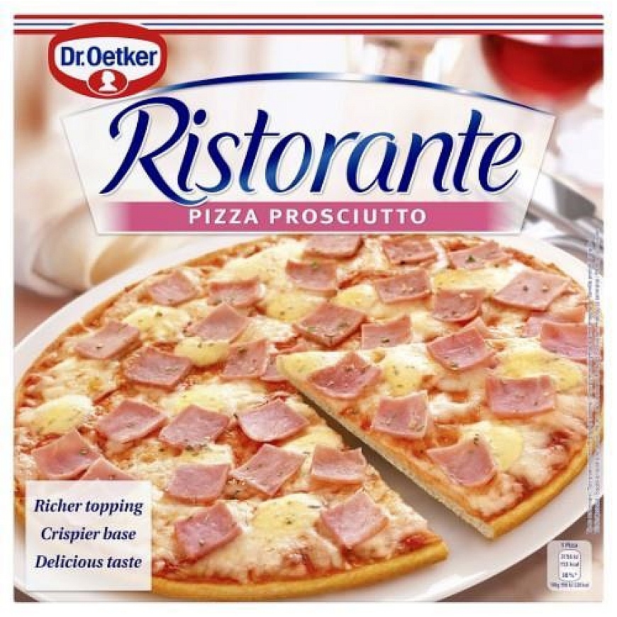 Ristorante Frozen pizza RISTORANTE Prosciutto, 340