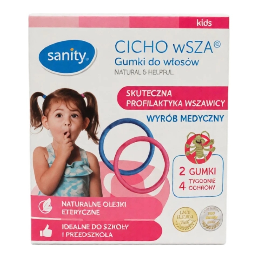 Sanity Kids CICHO wSZA peapaelid täidevastased kummid 2 tk.