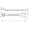 Bahco 21mm Extended Wrench