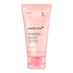 Medicube PDRN Pink Caffeine Night Wrapping Mask Peel-off Facial Mask with PDRN, 75 ml