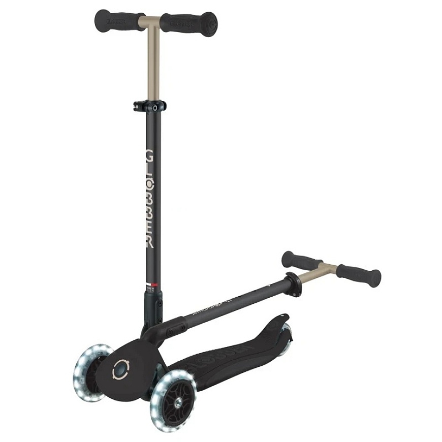 Scooter GLOBBER Go Up Deluxe Lights, Black – 2