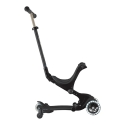 Scooter GLOBBER Go Up Deluxe Lights, Juodas Scooter GLOBBER Go Up Deluxe Lights, Juodas