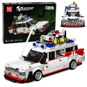 Lean Toys Constructor Ghost Car white 631 pcs. Lean Toys Constructor Ghost Car white 631 pcs.