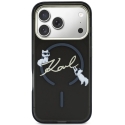 Dēklis Karl Lagerfeld Script Logo MagSafe uz iPhone 18 Pro Max / 17 Pro Max melns Dēklis Karl Lagerfeld Script Logo MagSafe uz iPhone 18 Pro Max / 17 Pro Max melns
