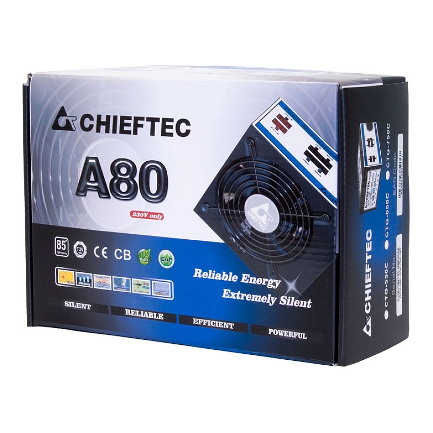 Chieftec CTG-750C power supply unit 750 W 24-pin ATX ATX Black – 2