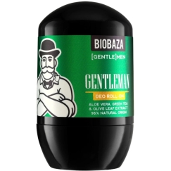 Biobaza Gentlemen Aloe Vera Anti-Perspirantas Deodorantas Roll-On Vyrams, 50 ml