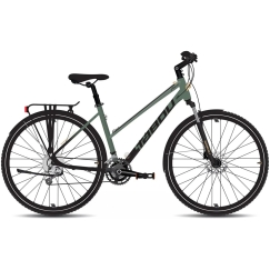 Rattas Tabou Flow 4 EQ W musta-roheline-L / 21" (Suurus: L / 21")