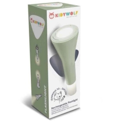 KIDYWOLF multifunctional flashlight, green, FLASHLIGHT-GR