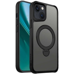 Etteri Matt Mag Ring Case for iPhone 13 6.1" Black