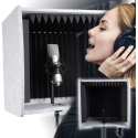 "Carruzzo DNA STUDIO BOX" portable folding acoustic booth "Carruzzo DNA STUDIO BOX" portable folding acoustic booth