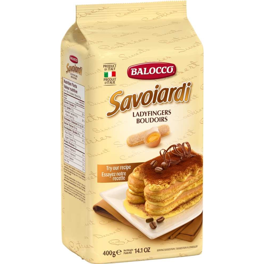 Balocco Sausainiai BALOCCO, Ladyfingers, 400 g