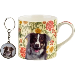 Affek Design NOYA Mug with Keyring 380ml 9x13x9cm Bordercolis