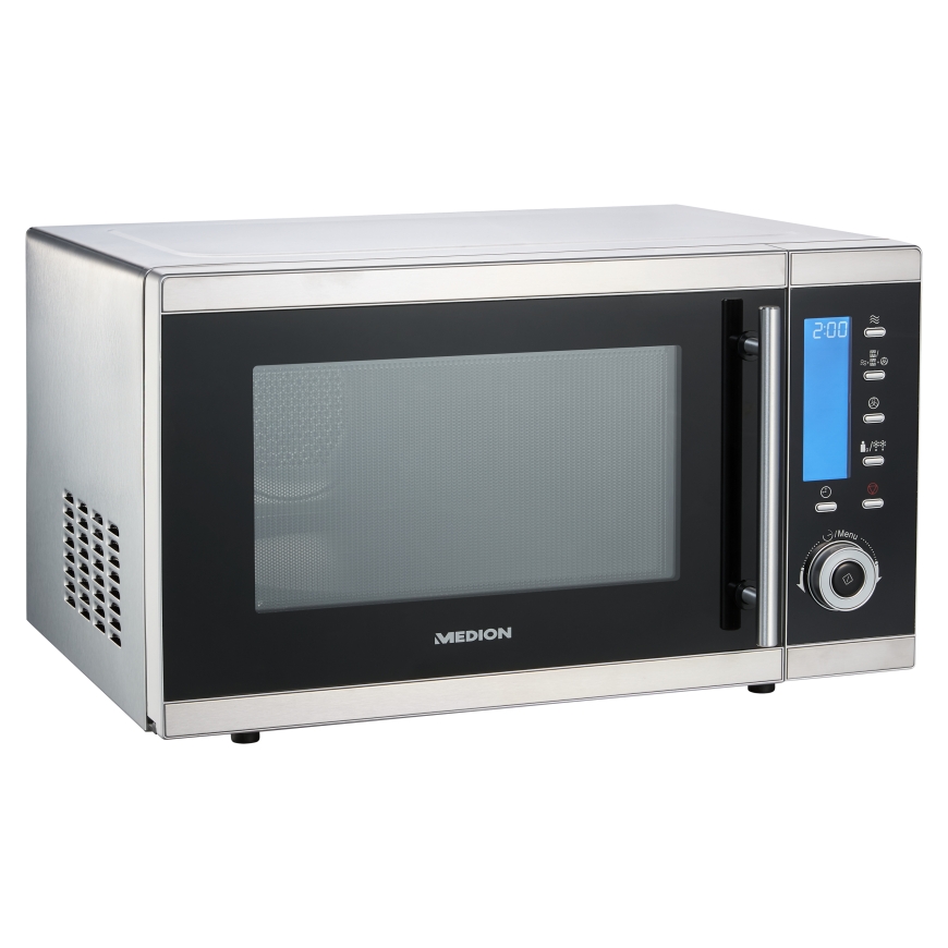 MEDION MD 15501 Black, Stainless steel Combination microwave Countertop 25 L 900 W – 2
