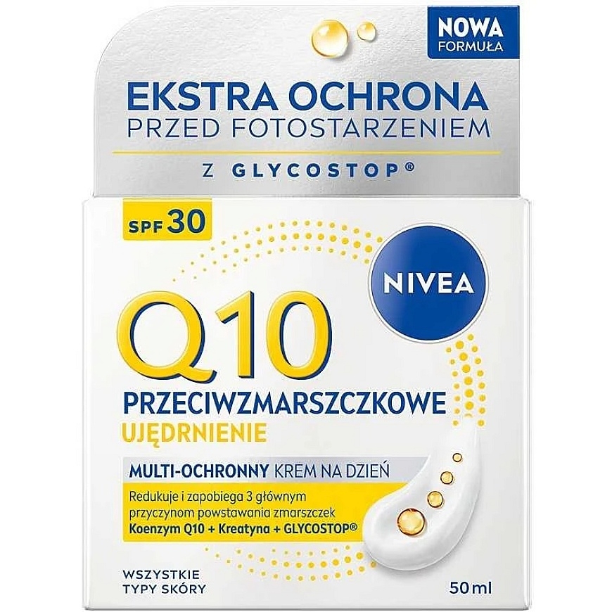 Nivea Q10 stangrināšanas dienas krēms pret