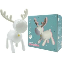 Eco Light Mary's Night Lamp LED Reindeer White