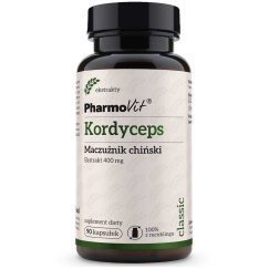 Pharmovit Kordicepso 400 mg maisto papildas, 90 kapsulių