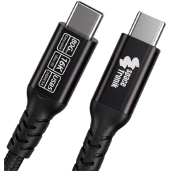Spacetronik USB-C Kaapeli 5.0 80Gbit/s 0.5m