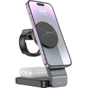 Hoco CQ3 3-in-1 Wireless Charger Black Hoco CQ3 3-in-1 Wireless Charger Black