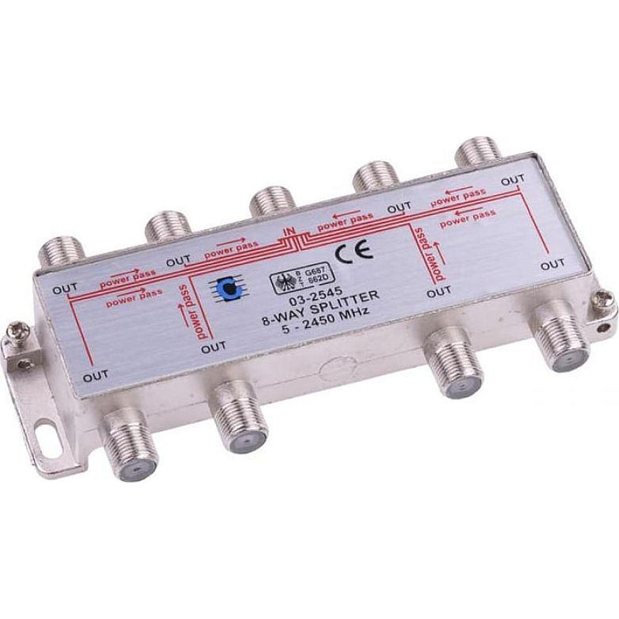 Cabletech Сплиттер 8way