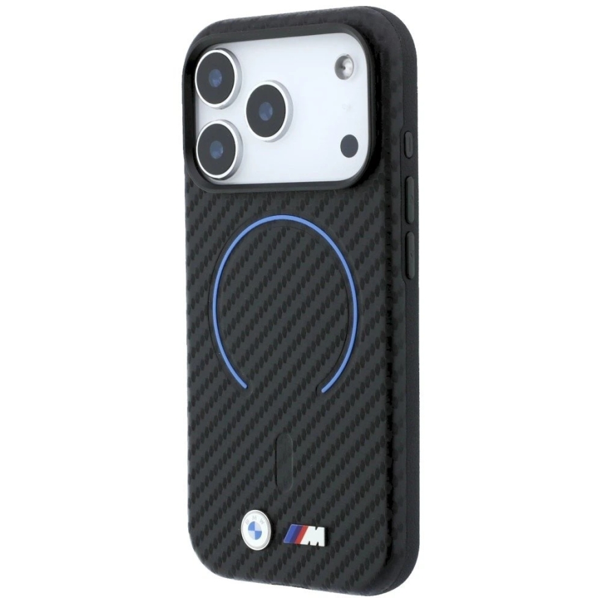 BMW M Carbon Printed Ring MagSafe Case for iPhone 17 Pro Max / 18 Pro Max - Black – 3