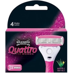 Tanita Wilkinson Intuition Quattro - vaihtoheadit 4 terällä 3 kpl.