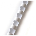 Binding Spiral Forpus Plastic 6 mm, White (100 pcs.)