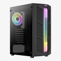 Aerocool Prime-G-BK-v2 Midi Tower Melns Aerocool Prime-G-BK-v2 Midi Tower Melns