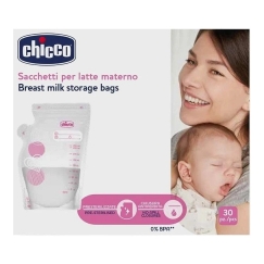 CHICCO 00002257300000 Pieno laikymo maišelit 30 kpl.