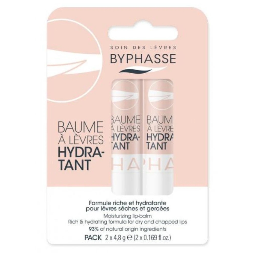 Byphasse Hydrating mitrinošs lūpu balzams 2 gab. – 3