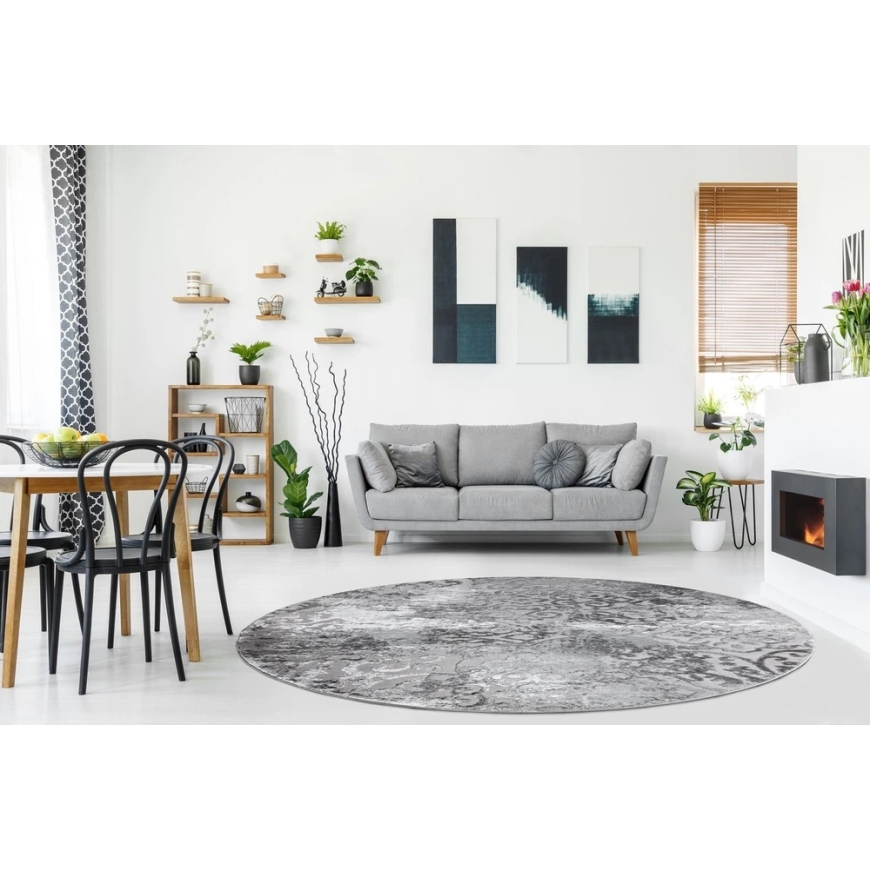 Ümmargune vaip Trex AmeliaHome, hall – 3