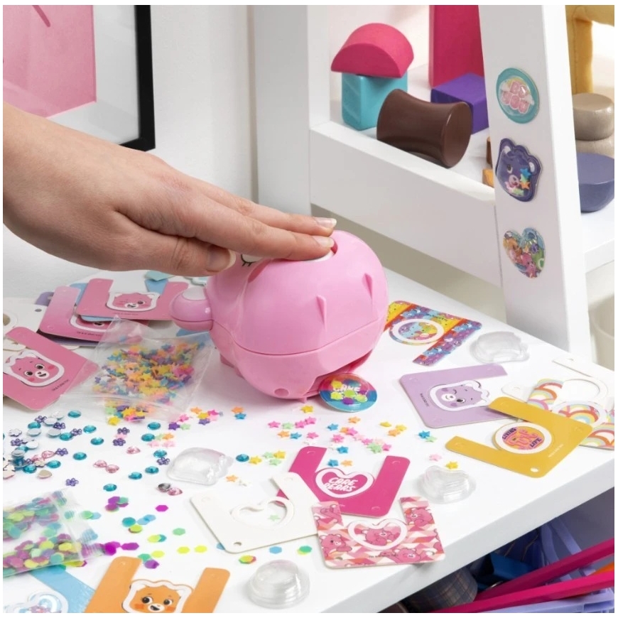 Epee Sticker Machine 3D Care Bears Pink Bear – 5