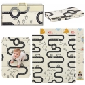 Lean Toys Foam Play Mat, Foldable, Reversible, 180 × 200 cm Lean Toys Foam Play Mat, Foldable, Reversible, 180 × 200 cm