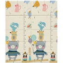 Lean Toys Foam Play Mat, Foldable, Reversible, 180 × 200 cm Lean Toys Foam Play Mat, Foldable, Reversible, 180 × 200 cm