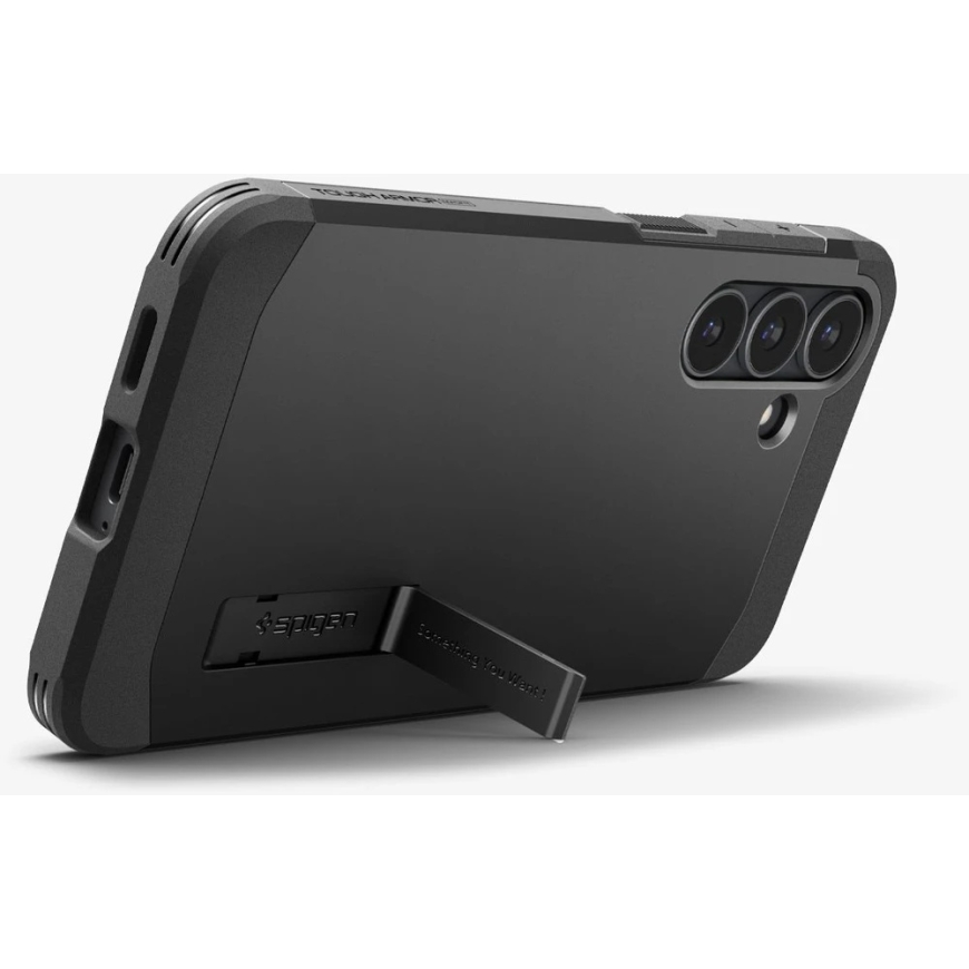Spigen Tough Armor MagSafe Case, Black - Samsung Galaxy S25 FE – 4