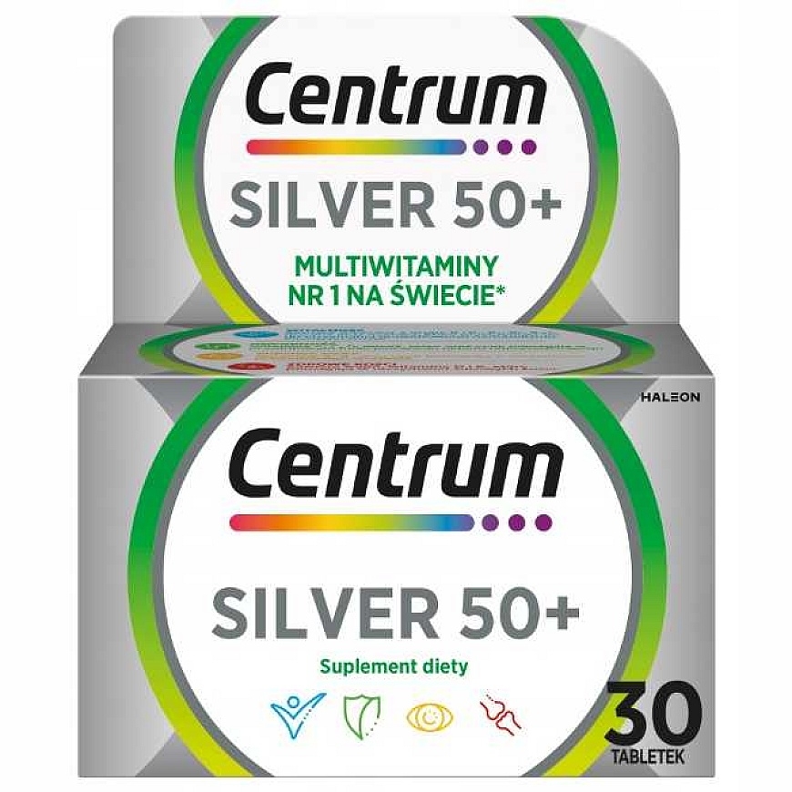 Centrum Silver 50+ multivitaminu uztura bagātinātājs