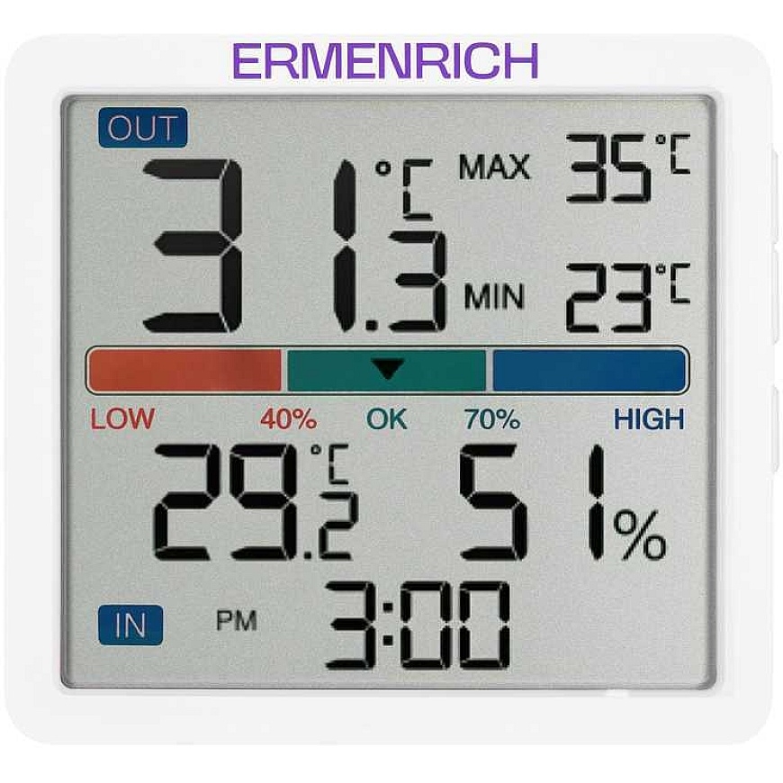 Термогигрометр Ermenrich Report WR10 – 4