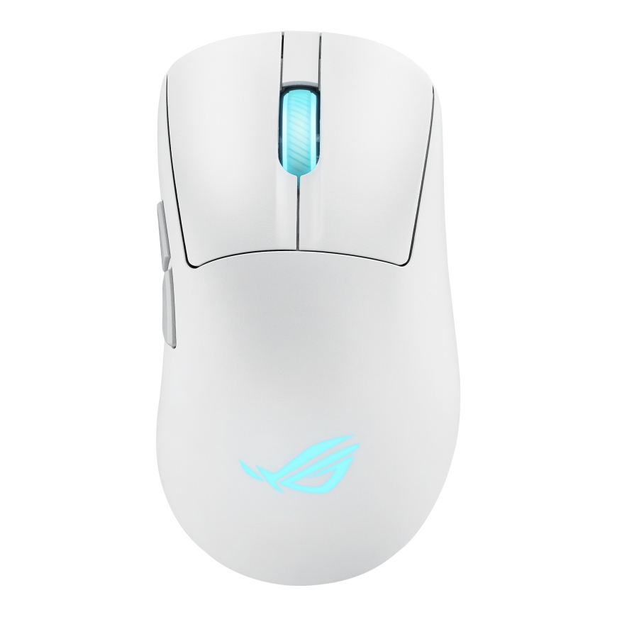 ASUS ROG Keris II Origin WHT mouse Gaming Right-hand RF Wireless + Bluetooth + USB Type-A Optical 42